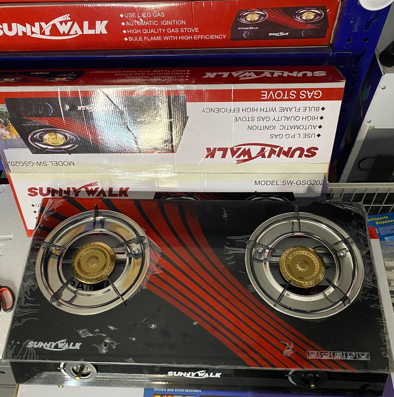 Table top Glass burner